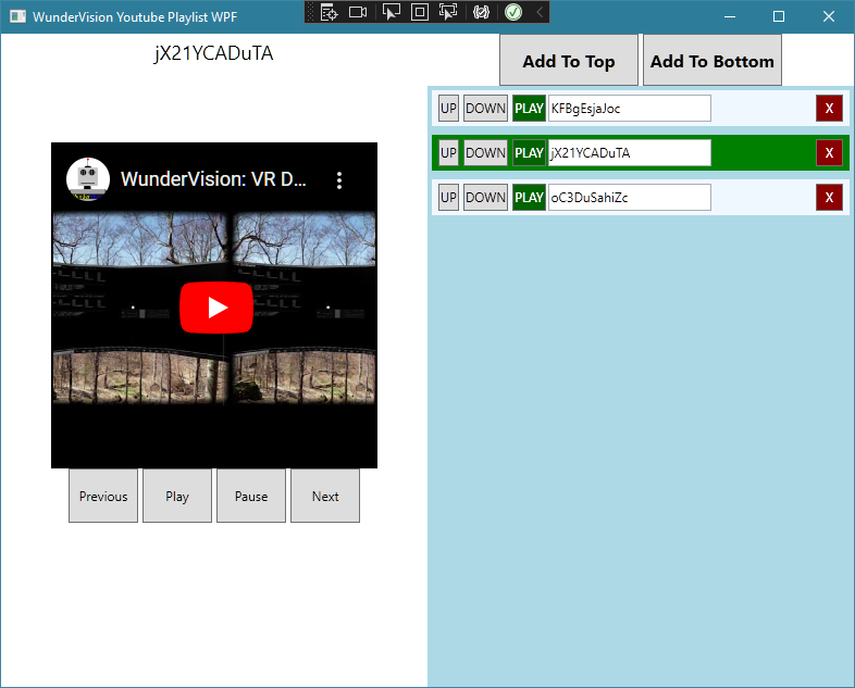 Viewing YouTube